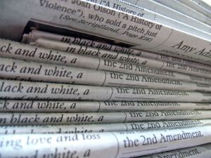 By Daniel R. Blume from Orange County, California, USA (A stack of newspapers) [CC-BY-SA-2.0 (http://creativecommons.org/licenses/by-sa/2.0)], via Wikimedia Commons
